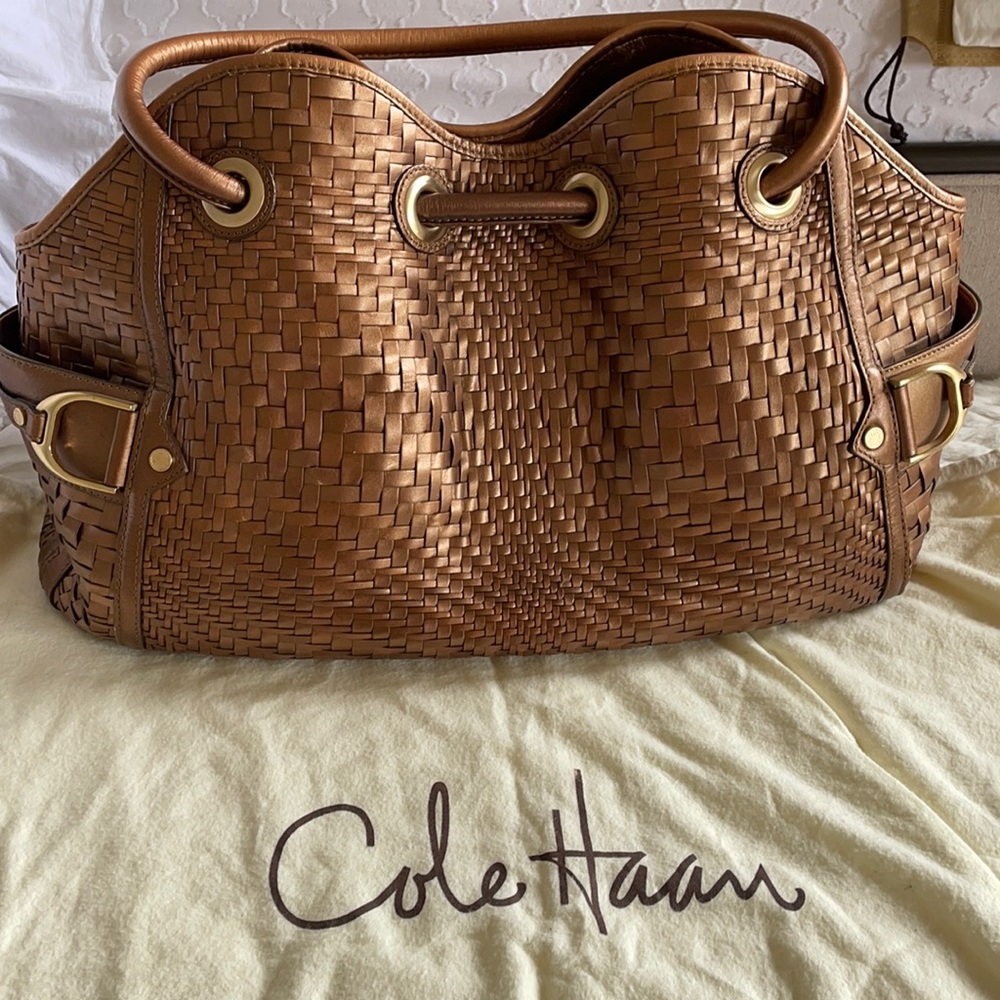Cole haan large shoulder bag